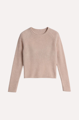 Sheer Luxury Cashmere Raglan Crew