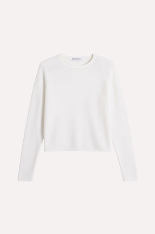 Sheer Luxury Cashmere Raglan Crew