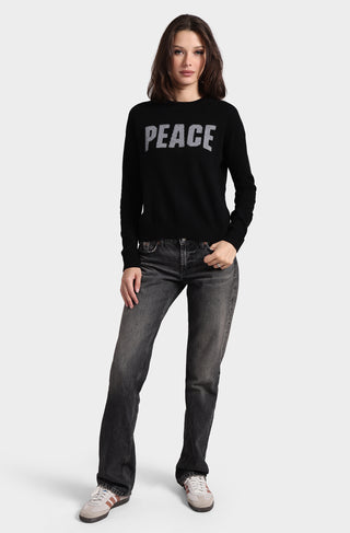 Cashmere Peace Crew Neck