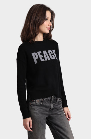 Cashmere Peace Crew Neck