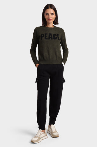 Cashmere Peace Crew Neck