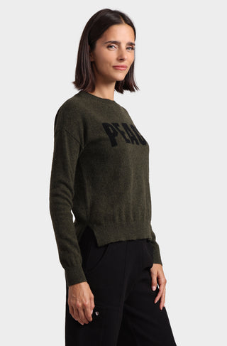 Cashmere Peace Crew Neck