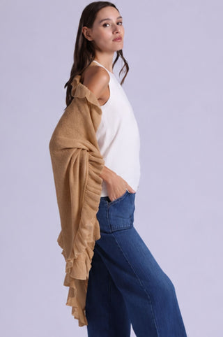 Cashmere Ruffle Shawl