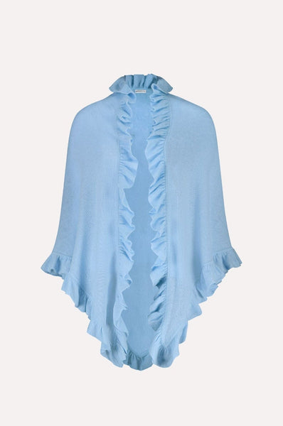 Cashmere Ruffle Shawl – Minnie Rose