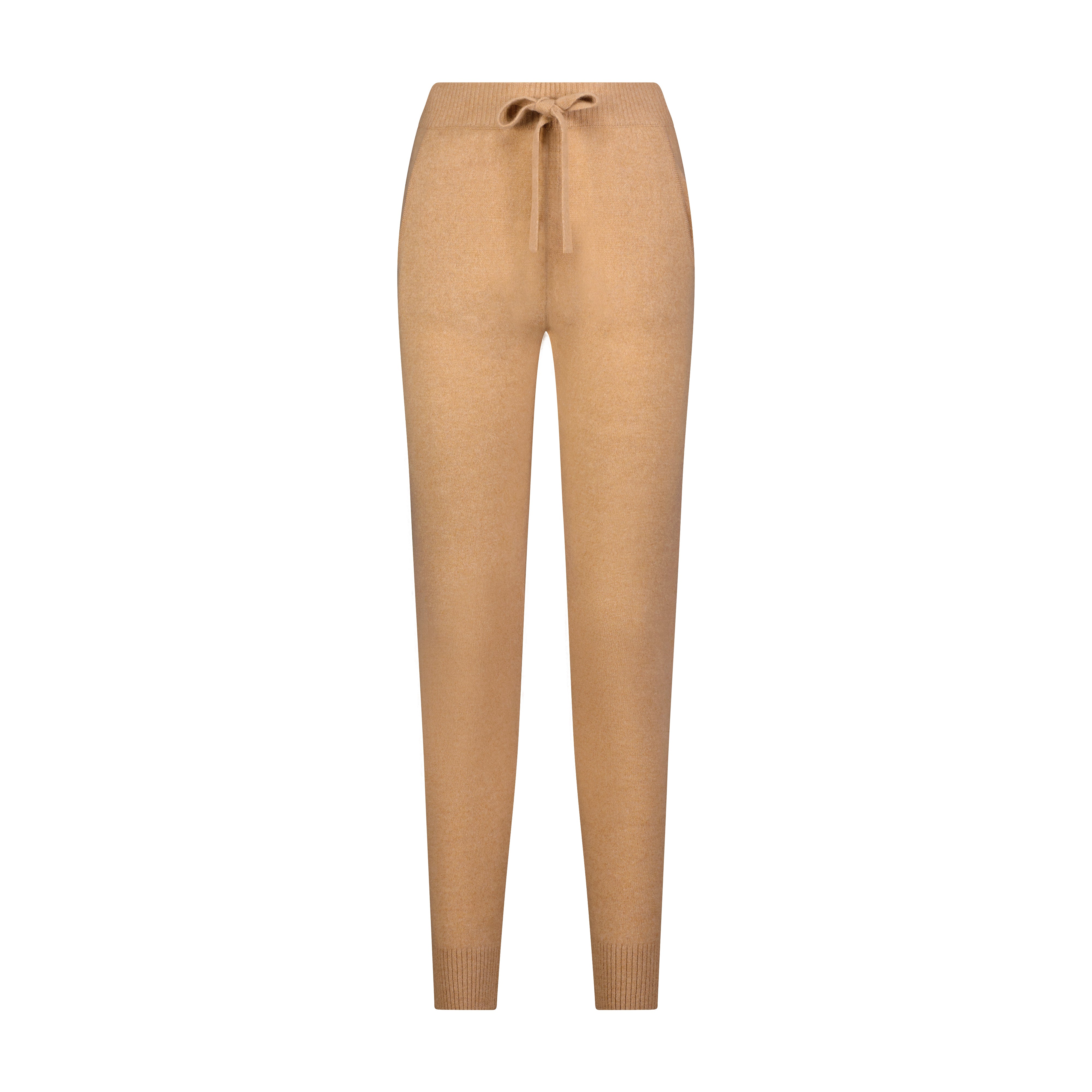 Mid Rise 100% Cashmere Joggers - Gentle Herd