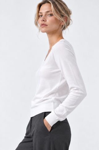 Viscose V Neck