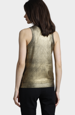 Viscose Metallic Print Tank