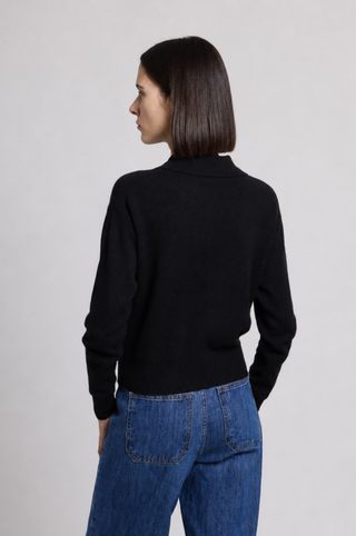 Cashmere Henley Polo with Pocket