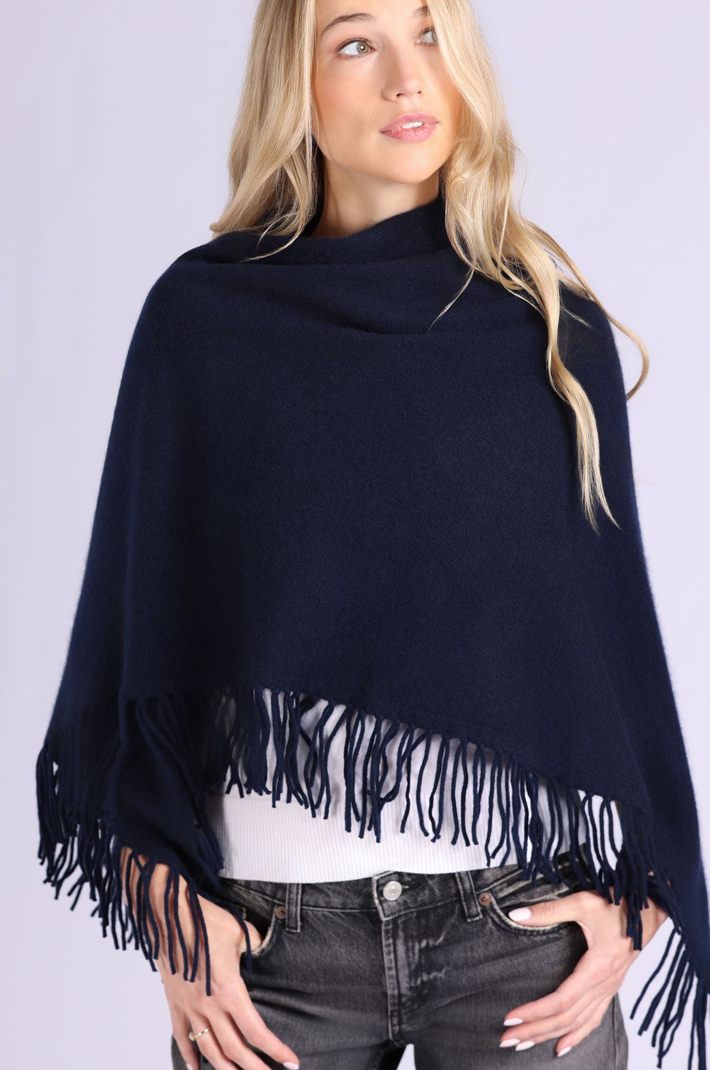 Cashmere Fringe Shawl