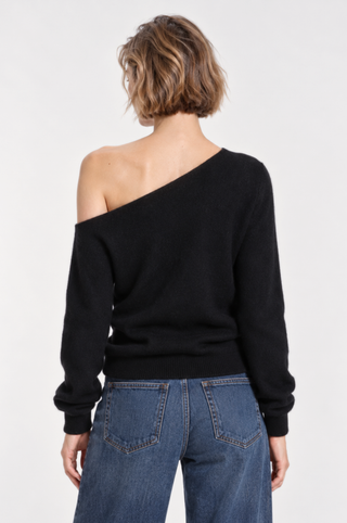 Cashmere Off The Shoulder Top