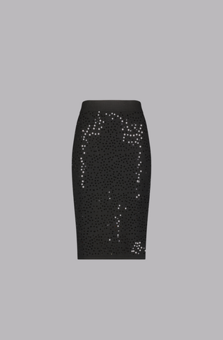 Viscose Sequin Pencil Skirt