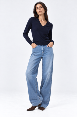 Viscose V Neck