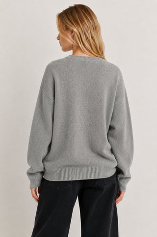 Stop Antisemitism Long Sleeve Crew Neck Pullover