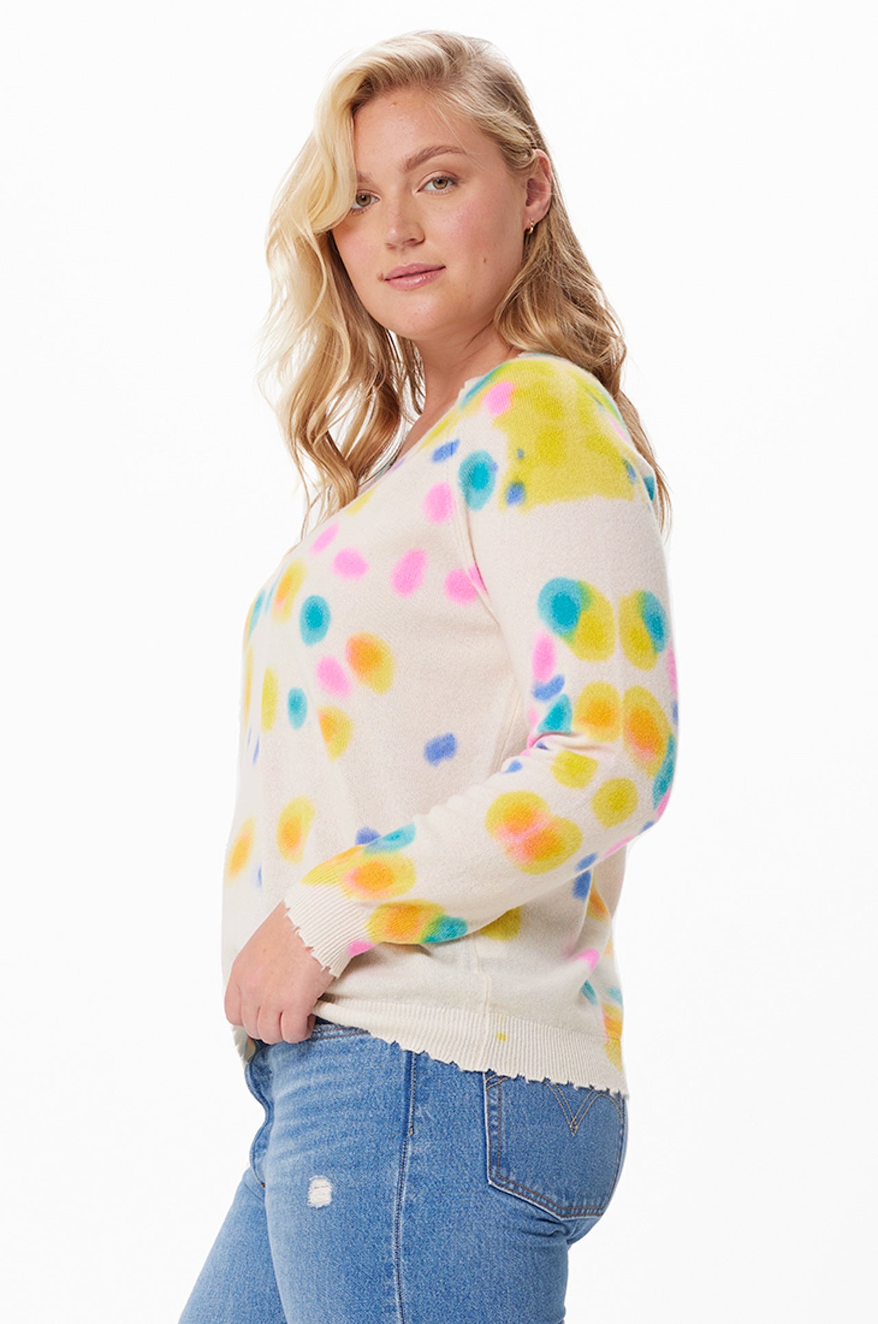 Womens tie dye jumper hot sale