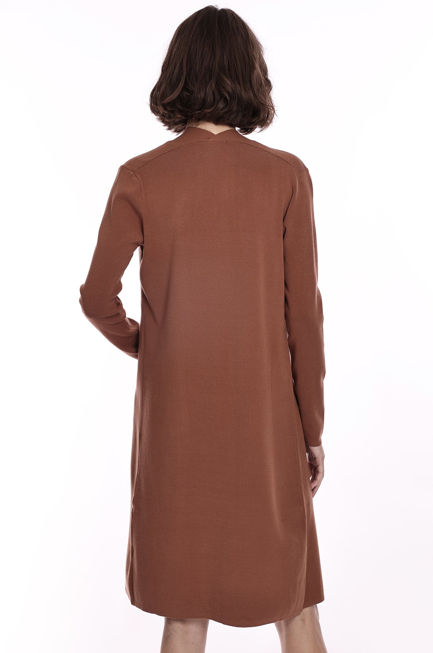 Viscose Blend Long Sleeve Duster Minnie Rose