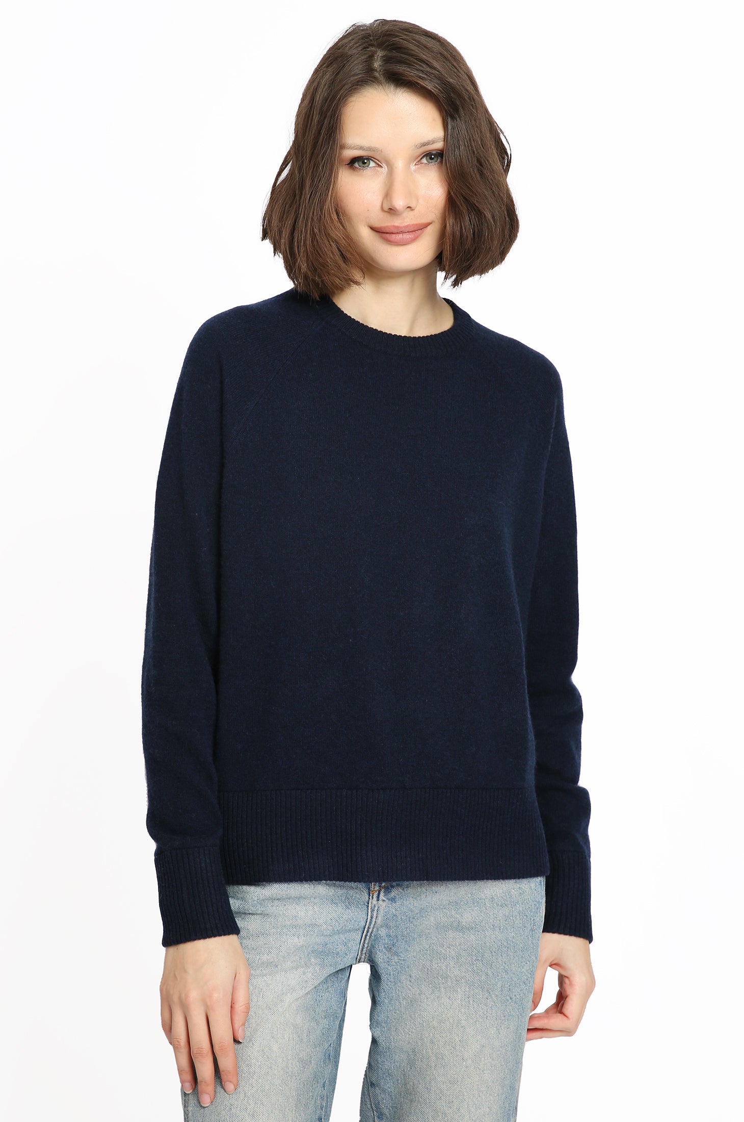 Shop Cashmere Crewneck Sweaters | Minnie Rose