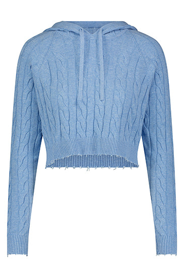 Frayed on sale crop sweater