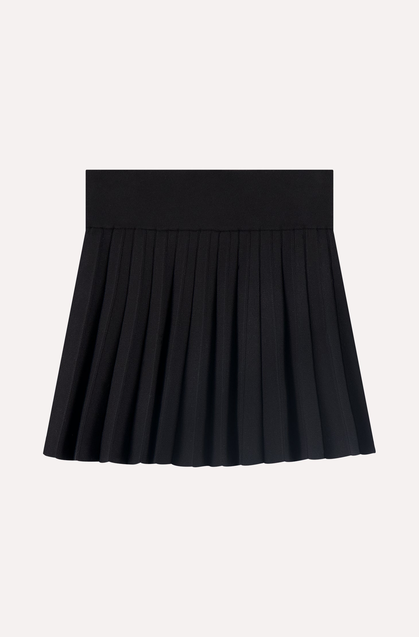 check pleated skirt【black】 – BUNNY APARTMENT