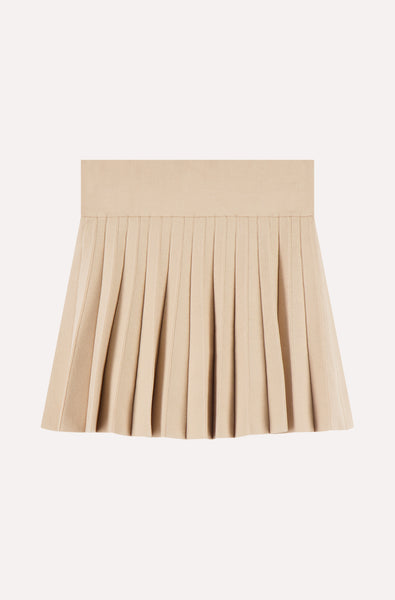 Viscose Pleated Skort – Minnie Rose