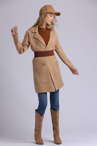 Wool Trucker Hat with Minnie Rose Embroidery