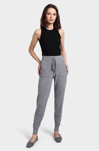 Cashmere Relaxed Joggers with Pockets