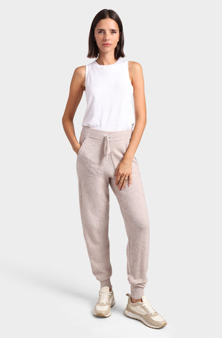 Cashmere Relaxed Joggers with Pockets