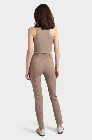 Viscose Blend Tapered Pants