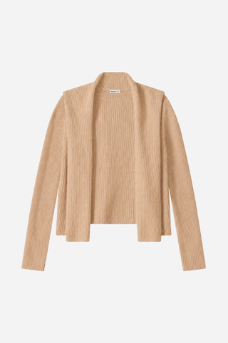 Cashmere 5GG Shaker Hooded Flyaway Cardigan