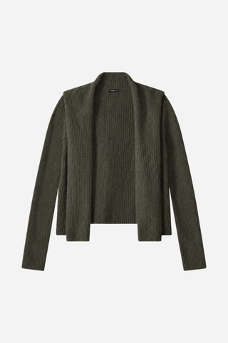 Cashmere 5GG Shaker Hooded Flyaway Cardigan