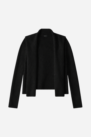 Cashmere 5GG Shaker Hooded Flyaway Cardigan