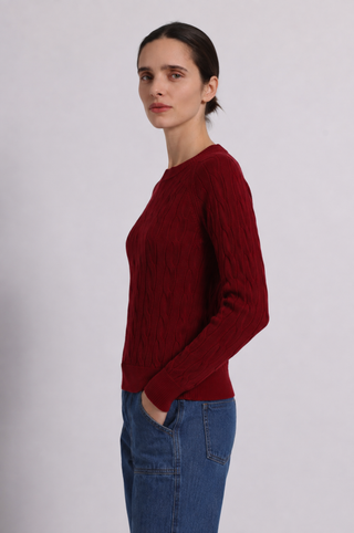 Cotton Classic Cable Crew