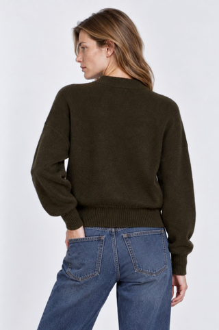 Cashmere Cropped Bomber