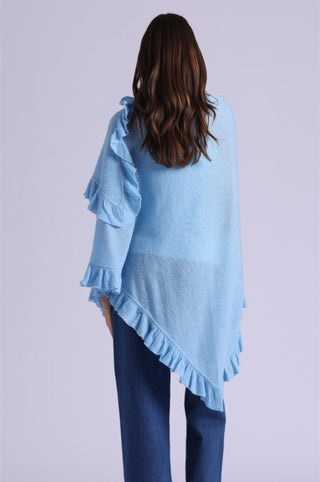 Cashmere Ruffle Shawl