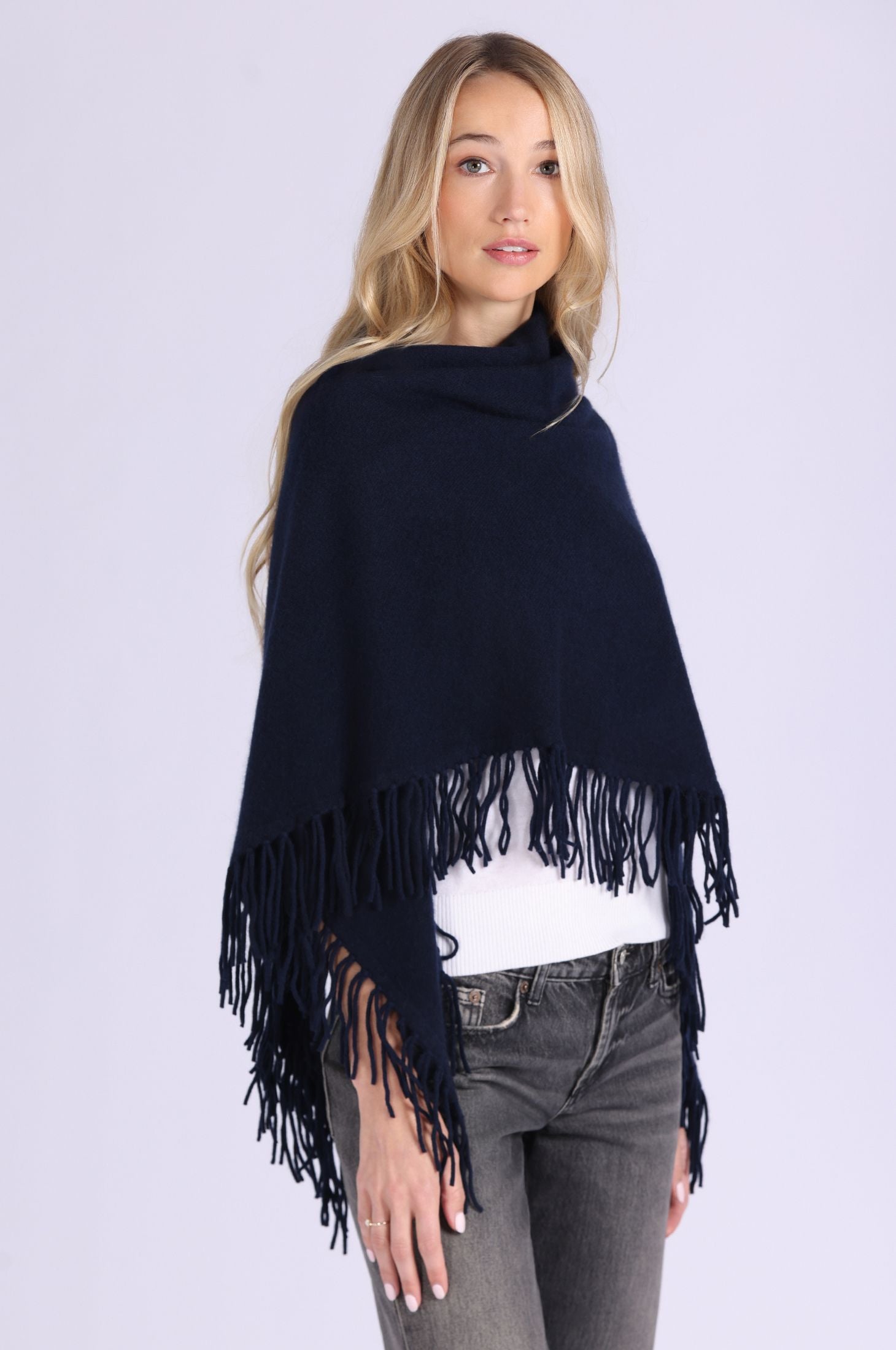 Cashmere Fringe Shawl