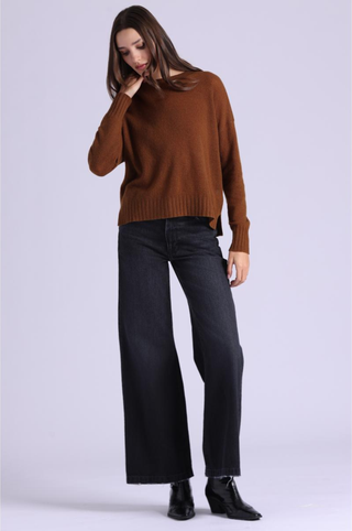 Cashmere Raglan Crew