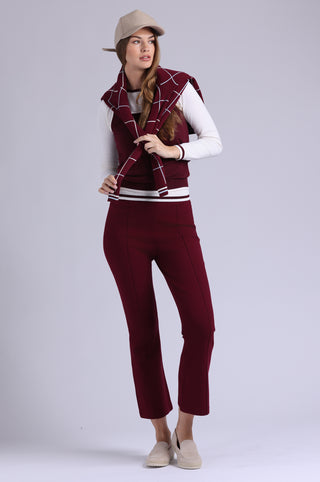 Wool Trucker Hat with Minnie Rose Embroidery