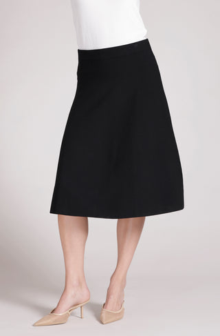 Viscose  25" Fit & Flare Skirt