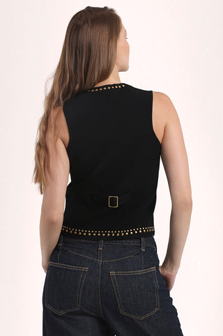 Viscose Western Vest