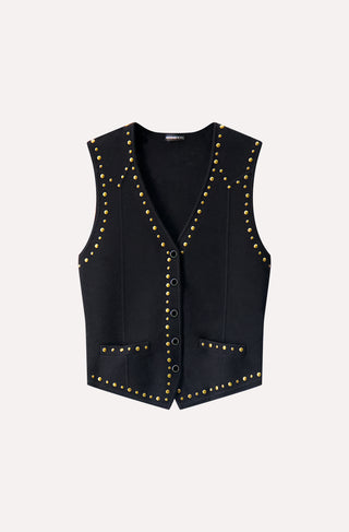 Viscose Western Vest