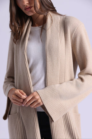 12gg Cashmere Shawl Collar Cardigan