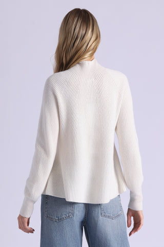Luxe Cashmere Seamless Mock Neck