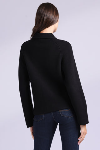 Viscose Zip Jacket with Pockets