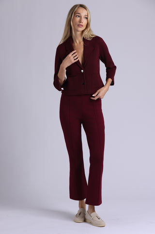 Cotton Blend Shrunken Blazer