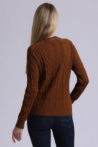 Cotton Classic Cable Crew