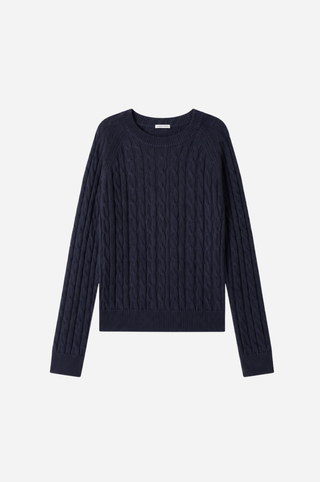Cotton Classic Cable Crew