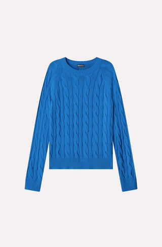 Cotton Classic Cable Crew