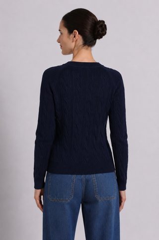Cotton Classic Cable Crew