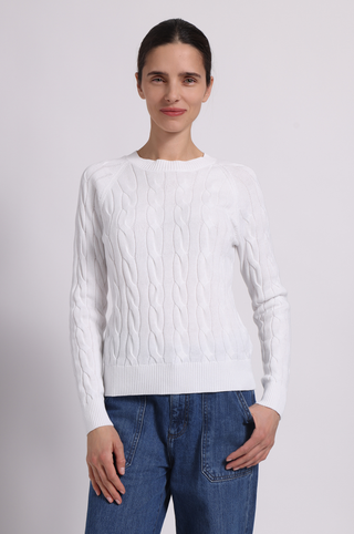 Cotton Classic Cable Crew