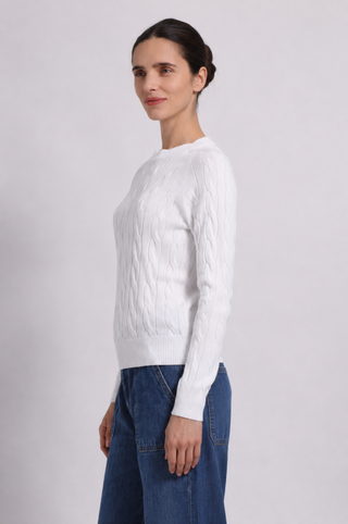 Cotton Classic Cable Crew
