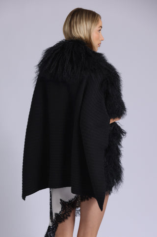 Mongolian Fur Cape